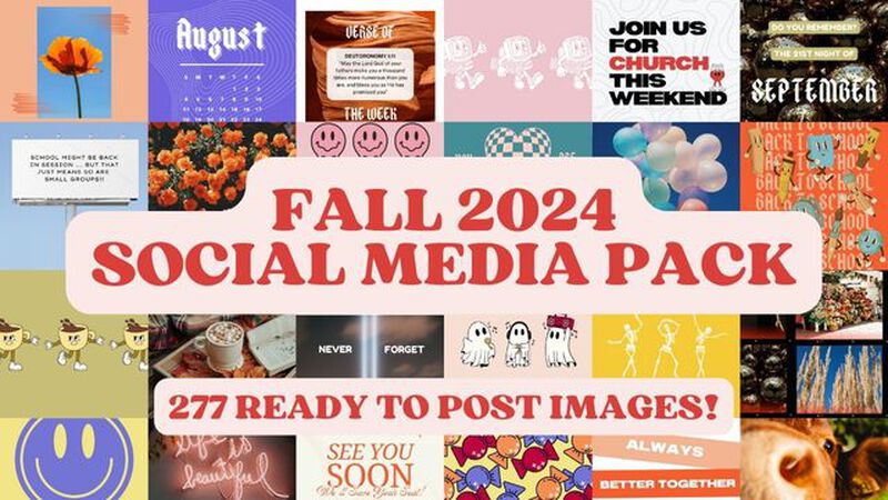 Fall 2024 Social Media Pack
