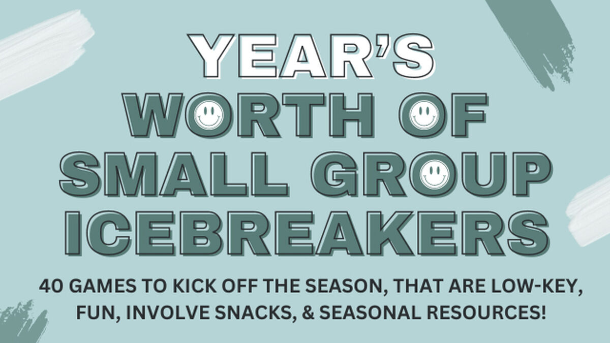 Year's Worth of Small Group Icebreakers image number null