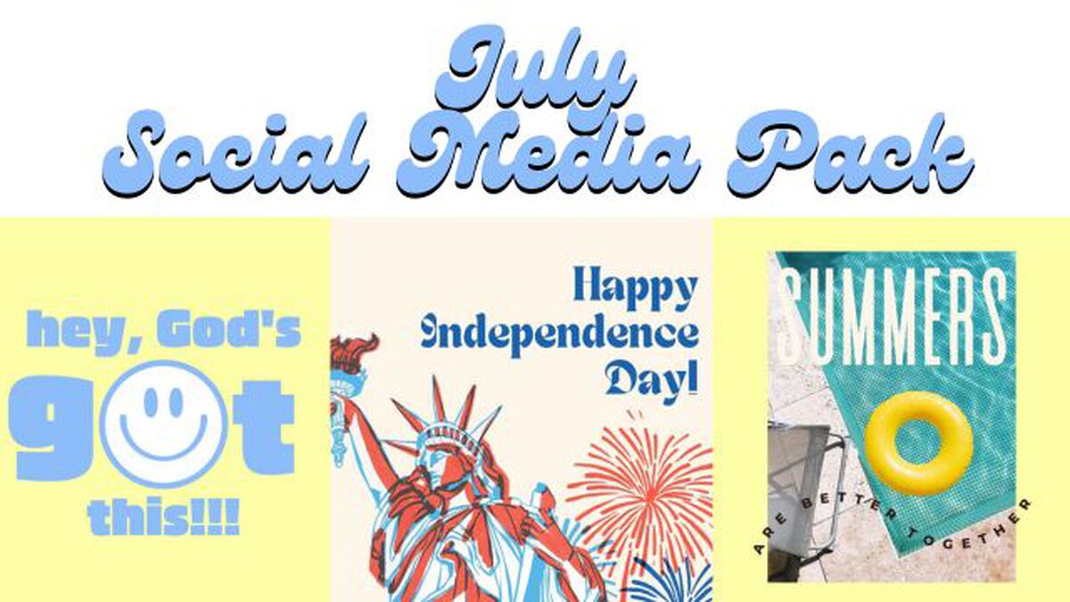 July 2023 Social Media Pack, Storefront Catalog - EN