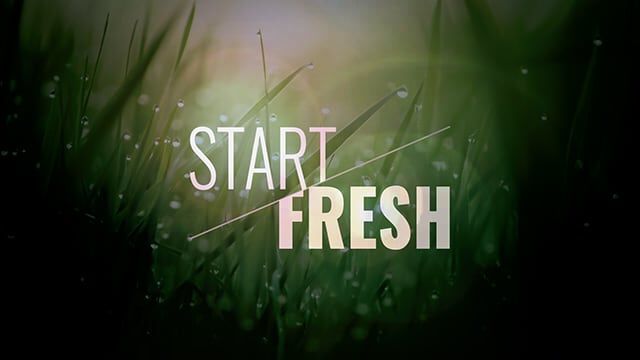 fresh start