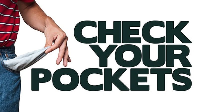 Check Your Pockets