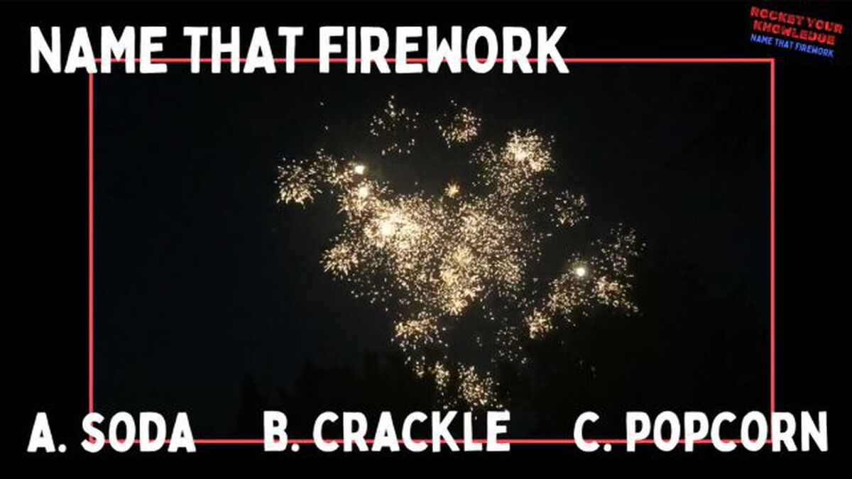 Rocket Your Knowledge - Name That Firework image number null