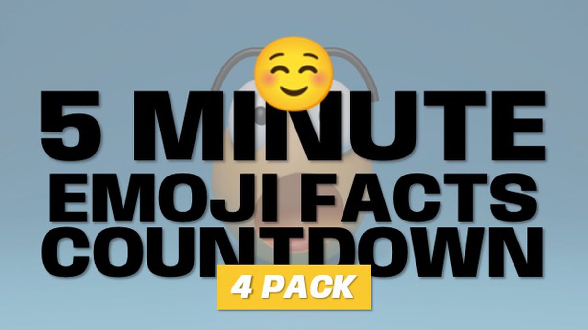 Emoji Facts 5-Minute Countdown Pack image number null