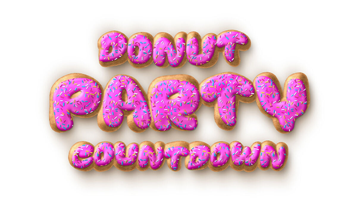 year end countdown party 2022 clipart