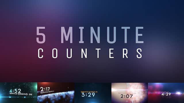 music worship five minute countdowns free